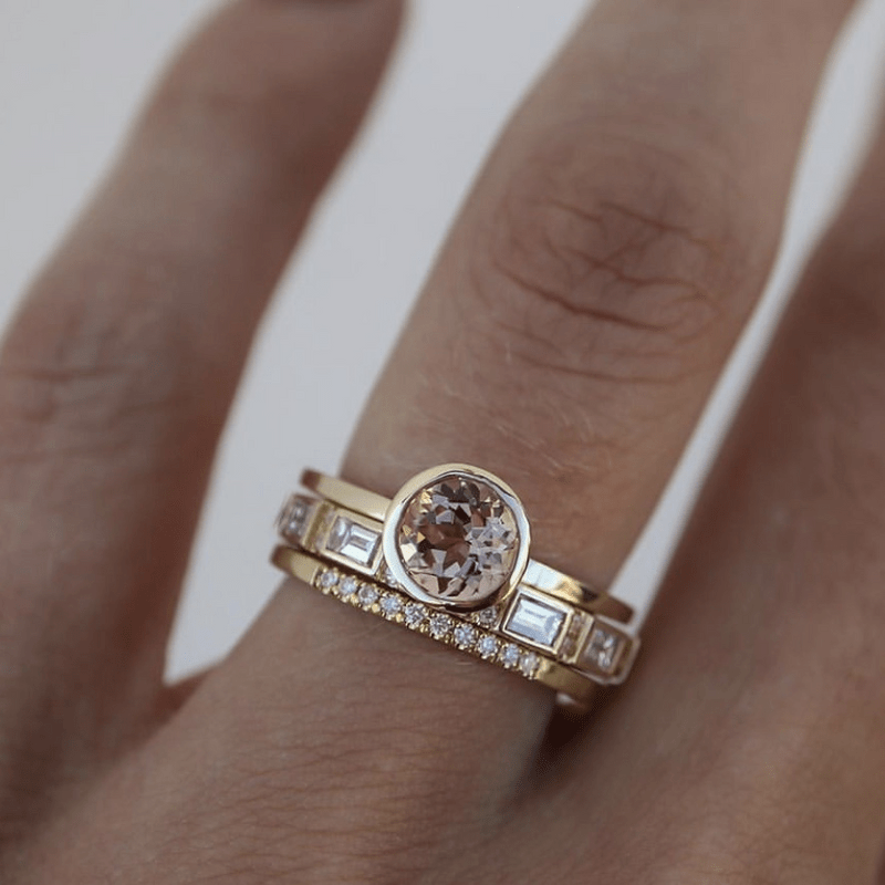 Hariet™ - Elegantsed Sõrmus Kiviga