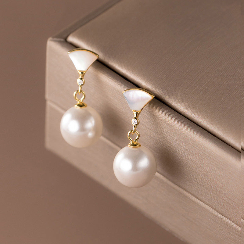 Lyca™ - Elegantsed kuldsed pärli kõrvarõngad