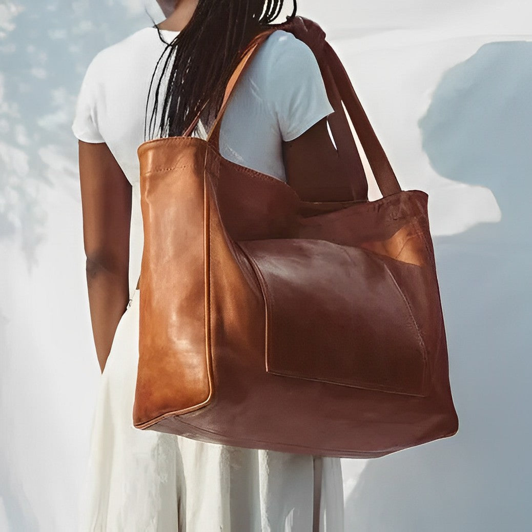 Margo - Vintage Nahk Kott