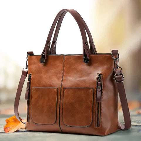 Zara - Elegantsed Nahk Kott
