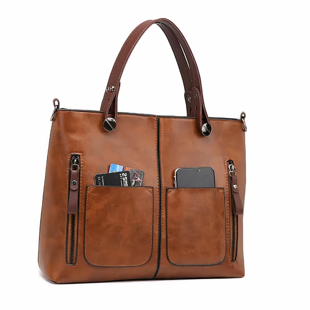 Zara - Elegantsed Nahk Kott