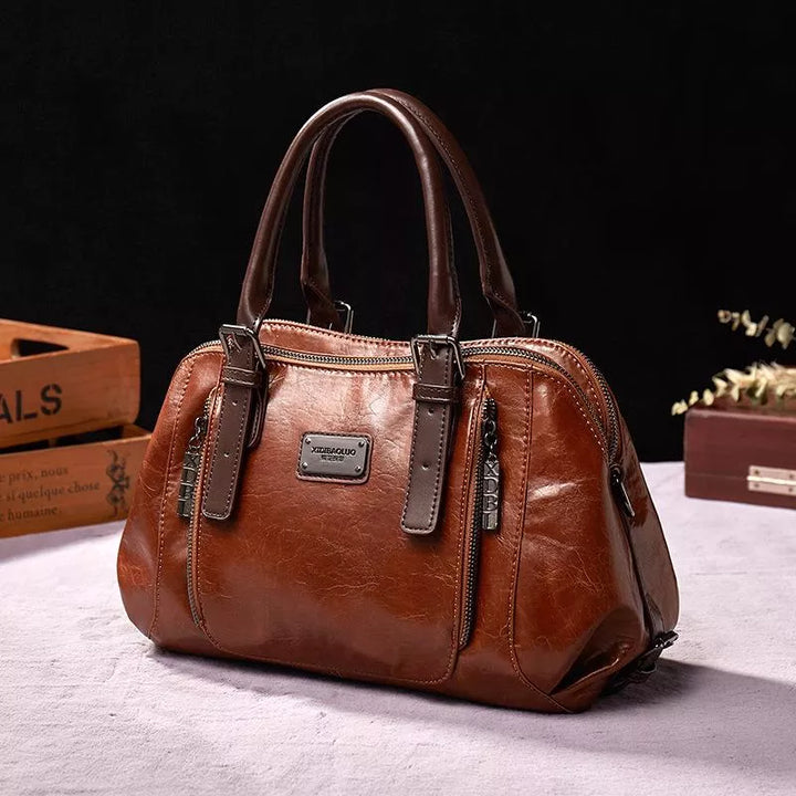Laila - Elegantsed Nahk Kott