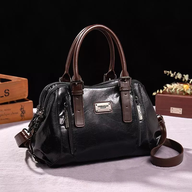 Laila - Elegantsed Nahk Kott