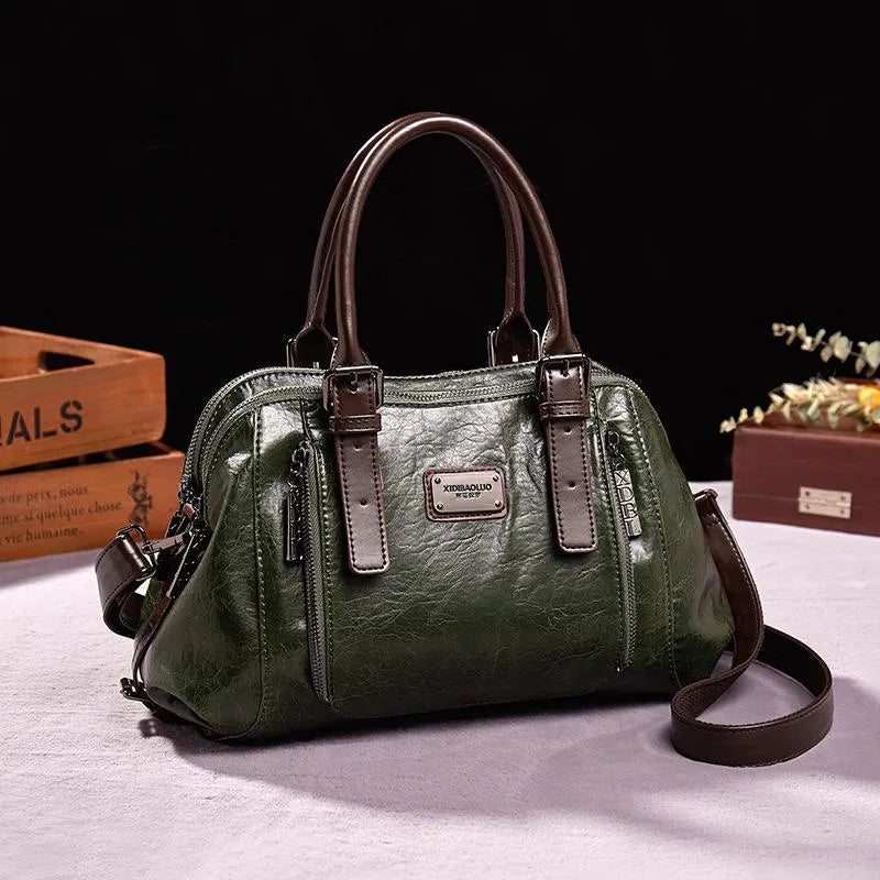 Laila - Elegantsed Nahk Kott