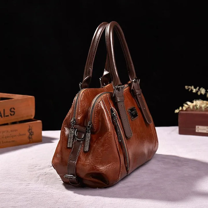 Laila - Elegantsed Nahk Kott